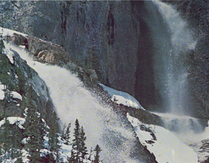 Avalanche, Kootenay Range, British Columbia Rockies